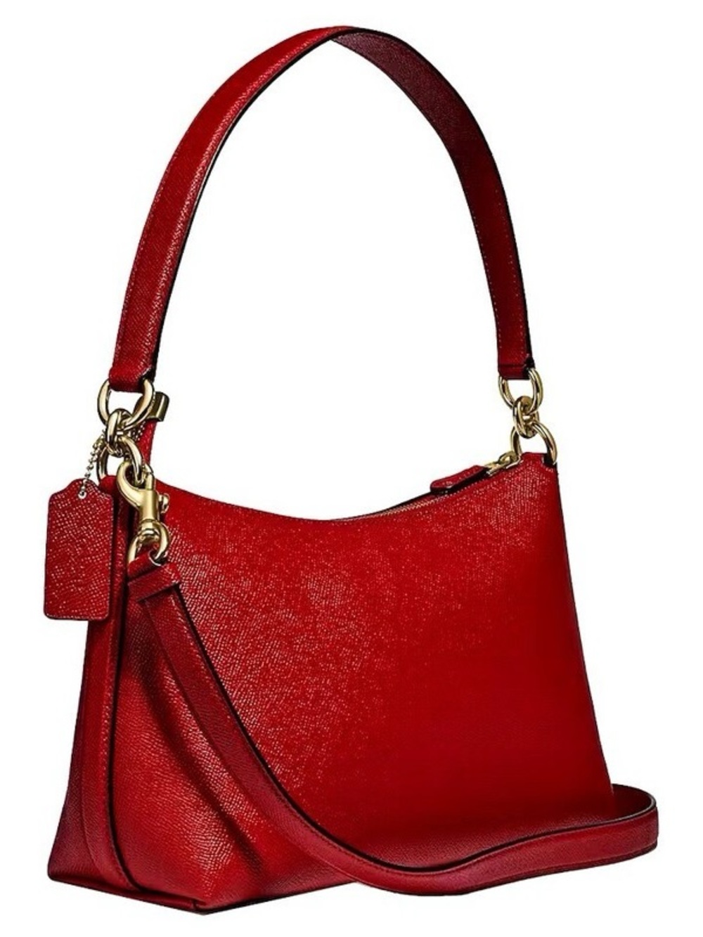 Coach Lewis Crossbody/ Shoulder Bag - Rasin with Gold Hardware - Picture 7 of 7